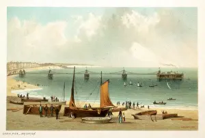 1823: Chain Pier, Brighton, Sussex. Original design