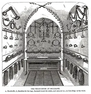Millbank: Chain room, Millbank Prison