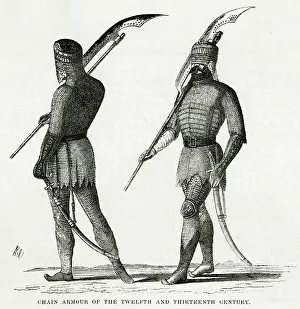 Chainmail: Chainmail armour 12th & 13th century