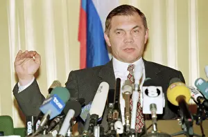Lebed: Chairman of Russian Security Council Lebed at