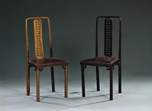 Purkersdorf: Two chairs for the sanatorium Purkersdorf