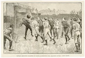 Rovers: Challenge cup football match at the Oval
