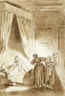 1775: The challenge of the three gossips - the maid