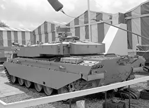 Aldershot: Challenger 1 tank