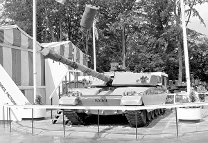 Aldershot: Challenger 1 tank