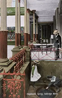 Pantiles: Chalybeate Spring, The Pantiles, Tunbridge Wells