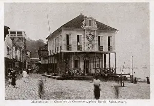 Bertin: Chamber of Commerce, Saint Pierre, Martinique