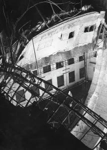 Arson: Chamber of the Reichstag after the fire, 1933
