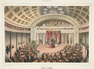 Kollner: Chamber of Senate, in the US Capital in Washington