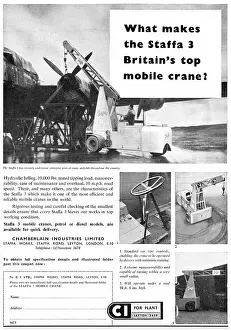 Staffa: Chamberlain Industries Staffa 3 Mobile Cranes