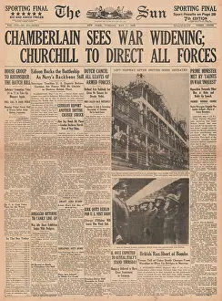Widening: Chamberlain sees war widening
