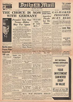 Germanys: Chamberlain speech to House of Commons