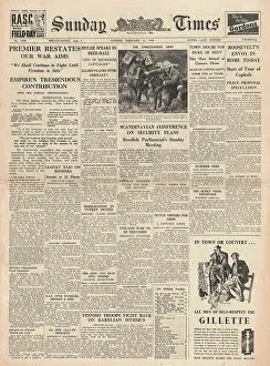 Chamberlains: Chamberlain's peace terms speech in Birmingham