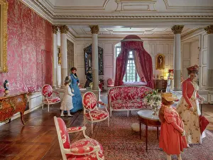 Chinon: Chambre du Roi, Chateau d'Usse, Indre-et-Loire, France