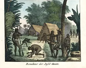 Guam: Chamorro people of the island of Guam