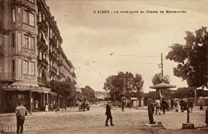 Roundabout: Champ de Manoeuvres Roundabout, Algiers, Algeria