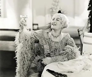 A champagne toast