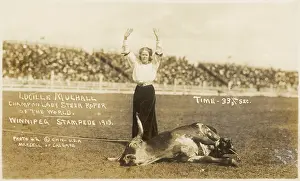 Mulhall: Champion Lady Steer Roper
