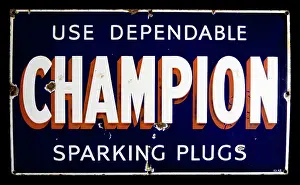 Sparking: Champion Sparking Plugs