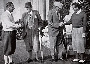 Congratulation: Champions Old and New - Ted Ray & James Braid
