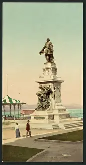 Champlain: Champlain statue, Quebec