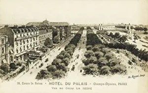 Reine: Champs Elysees - Paris - Hotel du Palais
