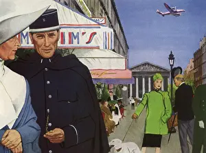 Correct: Champs elysees Scene. Paris