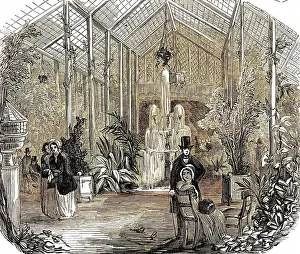 Hiver: Champs-Elysees, Winter Garden 1846