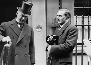 Exchequer: Chancellor of the Exchequer Chamberlain left the Downing