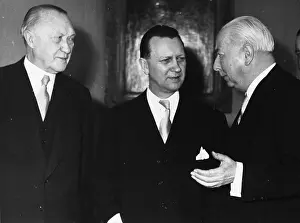 Restoring: Chancellor Konrad Adenauer of Germany, Hansen, Heuss, Bonn