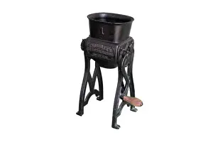 Chip: Chandler's hand cranked ice breaking machine