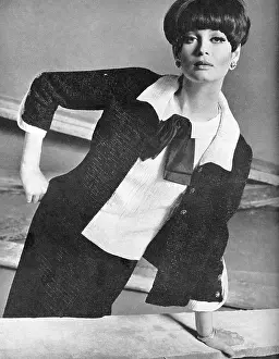 Chenille: Chanel suit, 1965