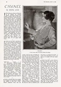 Mar25: Chanel by Sylvia Lyon