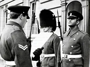 Changing: Changing the guard at Buckingham Palace