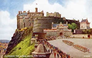Changing: Changing the Guard, Edinburgh Castle, Midlothian