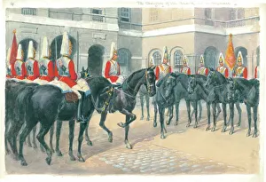 Changing of the Guard at Horse Guards, Whitehall
