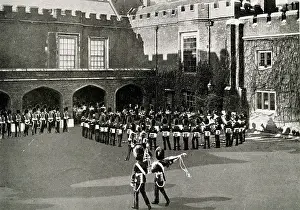 Crenellation: Changing the Guard at St James's Palace, London