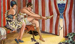 Peeling: Changing in Tent