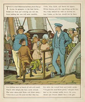 Embarking: Channel Ferry - 1882