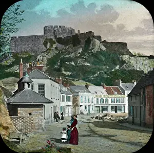 Orgueil: The Channel Islands - Castle from Village