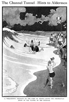Aldermen: The Channel Tunnel - hints to Aldermen, Heath Robinson