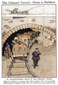 Hints: The Channel Tunnel - hints to builders, Heath Robinson