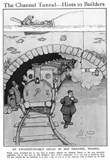 Hints: The Channel Tunnel - hints to builders, Heath Robinson