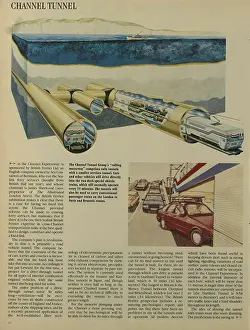 Chunnel: Channel Tunnel proprosals, 1985(4)