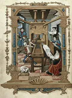 Chants: Chants Royaux sur la conception (15th c.). Printing