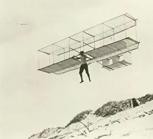 Chanute: Chanute biplane glider