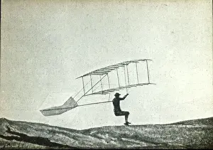 Chanute: Chanute biplane glider