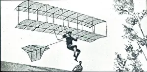 Chanute: Chanute biplane glider