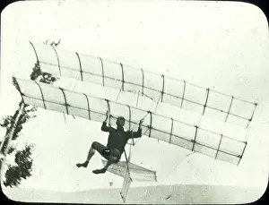 Chanute: Chanute biplane glider