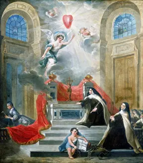 Kneels: Chapel of the Carmelites. Musee de St Denis, Paris